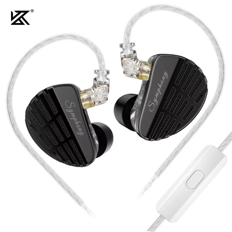 Symphony Hybrid Self-Developed Planar Driver 6Mm Highsets-Performance Dynamic Driver Earphones HIFI DJ Gaming Headsets