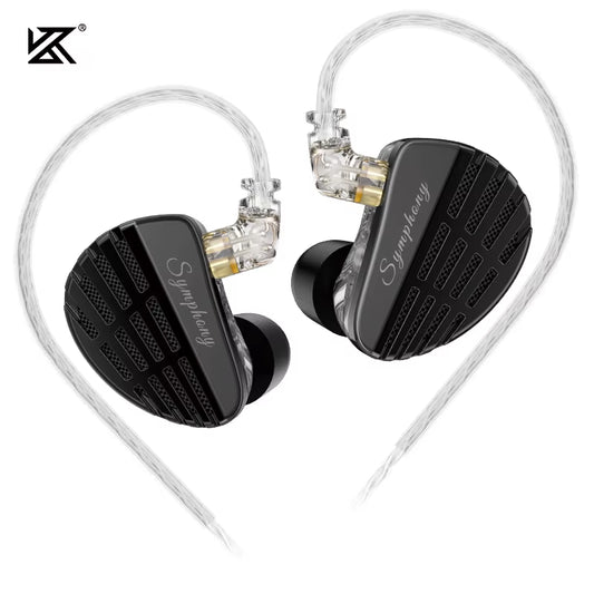 Symphony Hybrid Self-Developed Planar Driver 6Mm Highsets-Performance Dynamic Driver Earphones HIFI DJ Gaming Headsets